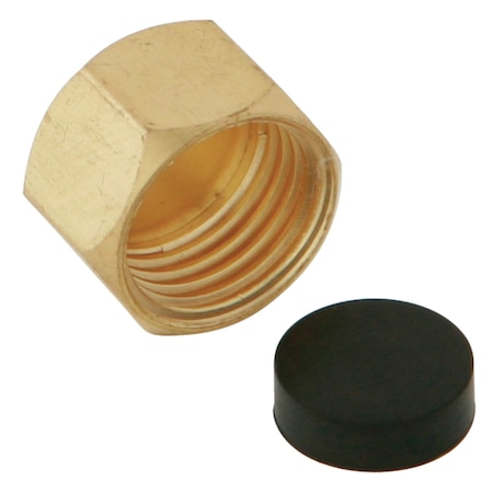 Kingston Brass KBP3751 Brass Plug for KB3751 and KB1798, Raw Brass KBP3751